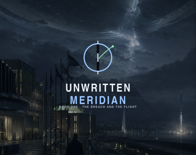 Unwritten Meridian Book One official cover artwork